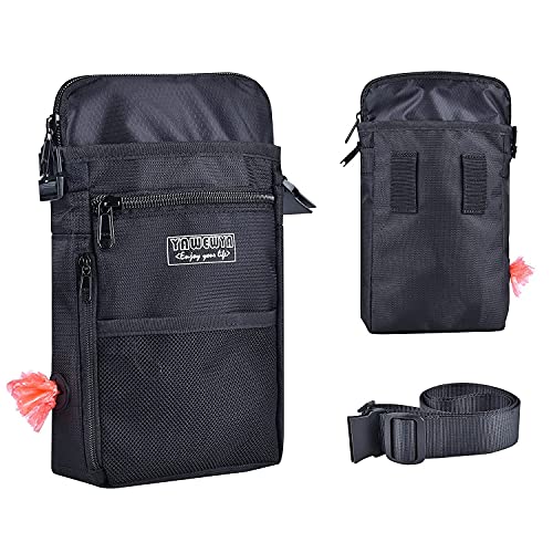 Dog Treat Pouch Bag for Pet Training with Zipper Closure,Fanny Pack for Dog Walking,Puppy Training Pouch with Adjustable Waistband,Shoulder Strap and Dog Waste Bag Dispenser Dog Treat Pouch Bag for Pet Training with Zipper Closure,Fanny Pack for Dog Walking,Puppy Training Pouch with Adjustable Waistband,Shoulder Strap and Dog Waste Bag Dispenser