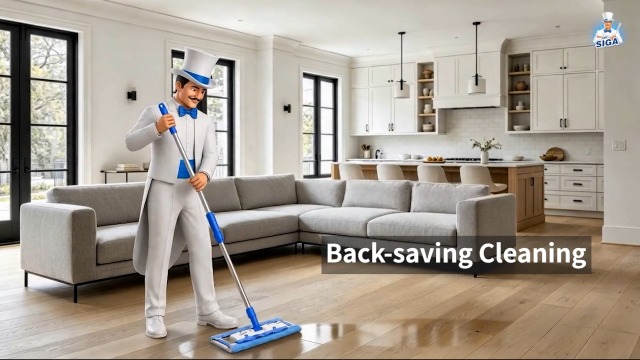 Amazon.com: MR.SIGA Professional Microfiber Mop for Hardwood
