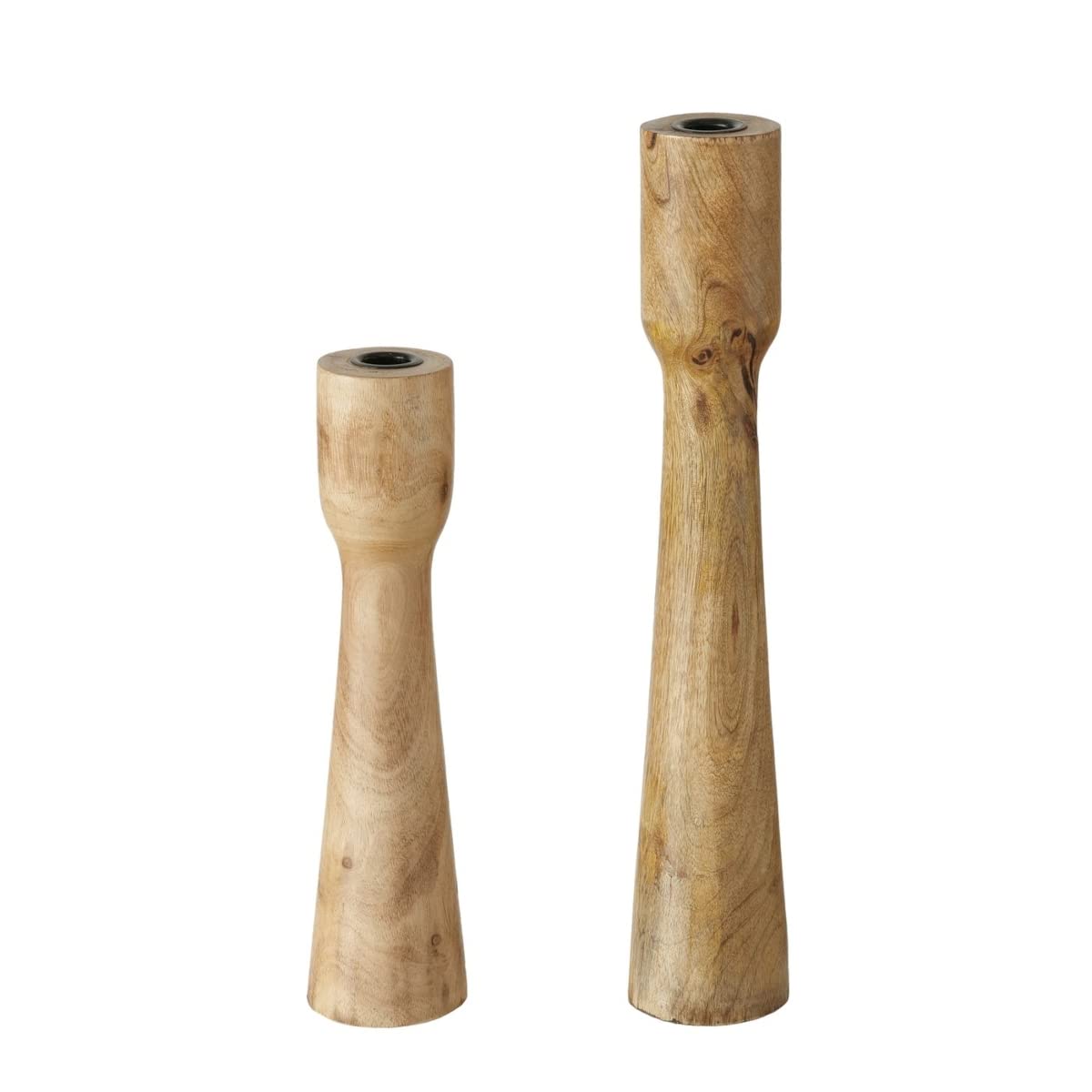 Boltze 2025155 Caldeas - Portavelas (2 Piezas) | Madera