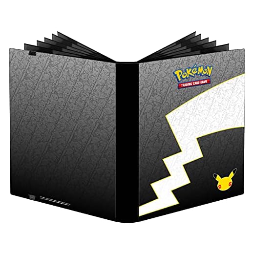 Ultra Pro: Pokemon 25th Celebration 9- Pock Binder, Holds up to 360 Cards, Made with Archival-Safe Polypropylene Materials, Keeps Contents Secure, For Ages 10 and up