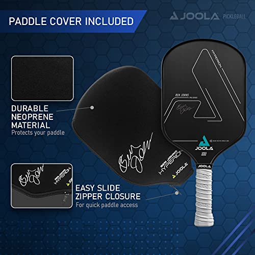Image of JOOLA Ben Johns Hyperion CFS Pickleball Paddle - Carbon Surface with High Grit & Spin, Elongated Handle, USAPA Approved Ben Johns Paddle