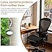 SINOLUXE Seat Cushion for Herman Miller Aeron Chair, Natural Latex Ergonomic Office Chair Cushion, Soft and Comfortable Seat Mat（Fit A/B/C Size ） (Black)