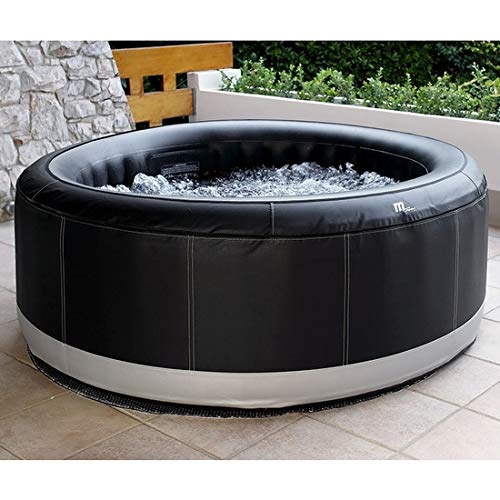 Bagno Italia Minipiscina hidromasaje hinchable 204 cm redonda 138 chorros 6 plazas ozonoterapia relax spa jardín Mspa Cover