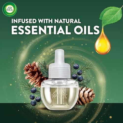 Air Wick Air Wick Scented Oil 5 Refills, Woodland Pine, Air Freshener, 5 Count