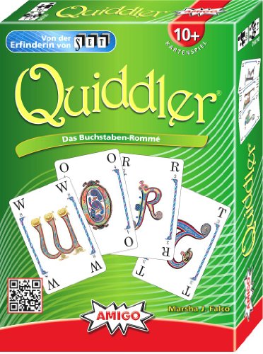 Preisvergleich Produktbild AMIGO 04760 - Quiddler, Kartenspiel