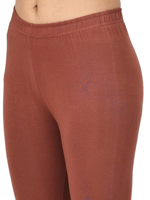 Image of Robinbosky Premium Stretchable Cotton Capri Legging for Women | Suitable for Formal wear & Casual wear | High-End Elastic Makes. The Leggings Squat Proof and Durable for Travel, Yoga, & Workout.