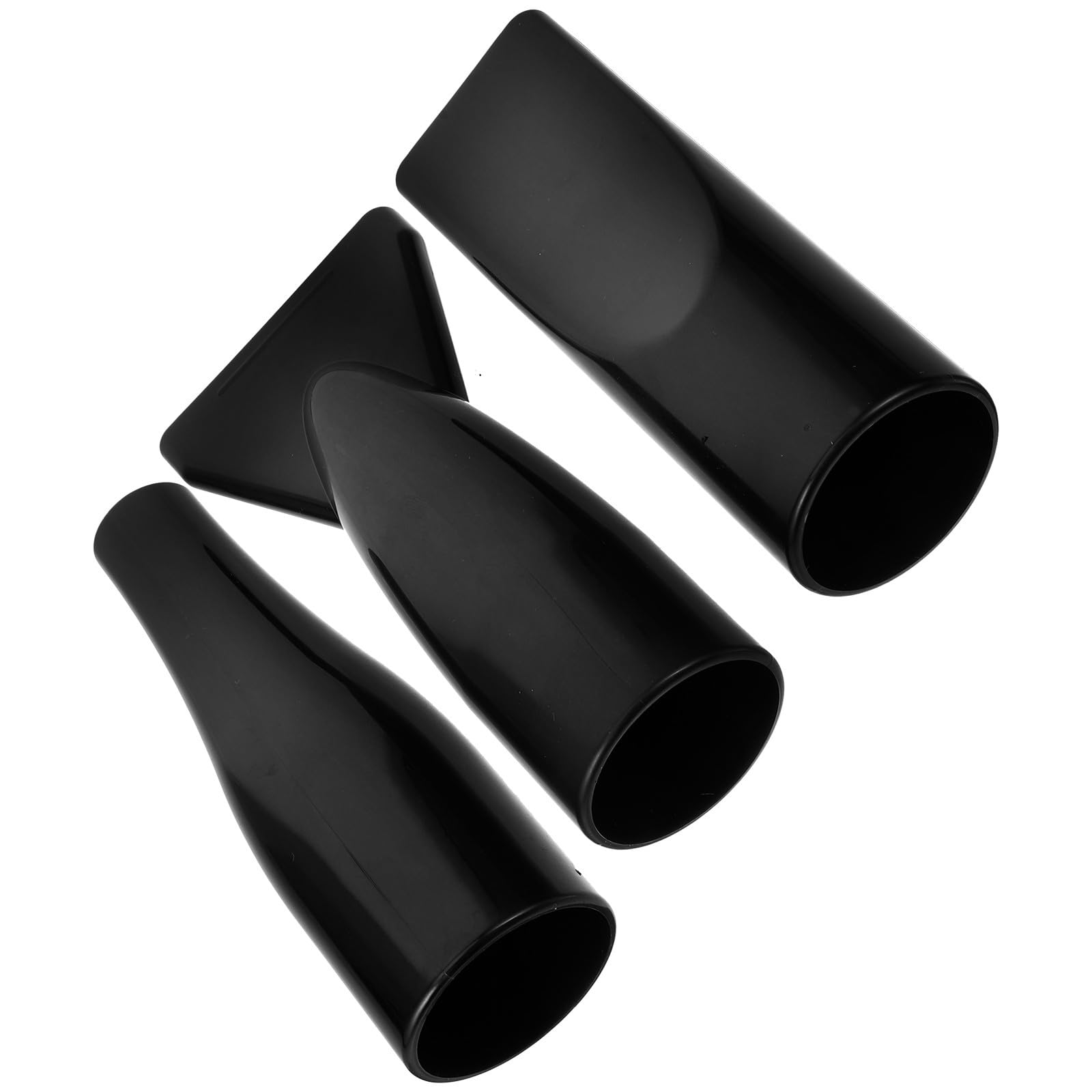 GALPADA Ugello per Asciugacapelli 3 Pezzi in ABS Nero Resistente, Bocchetta Stretta per Styling Chioma, Accessori per Phon Professionale per Pulizia Chioma