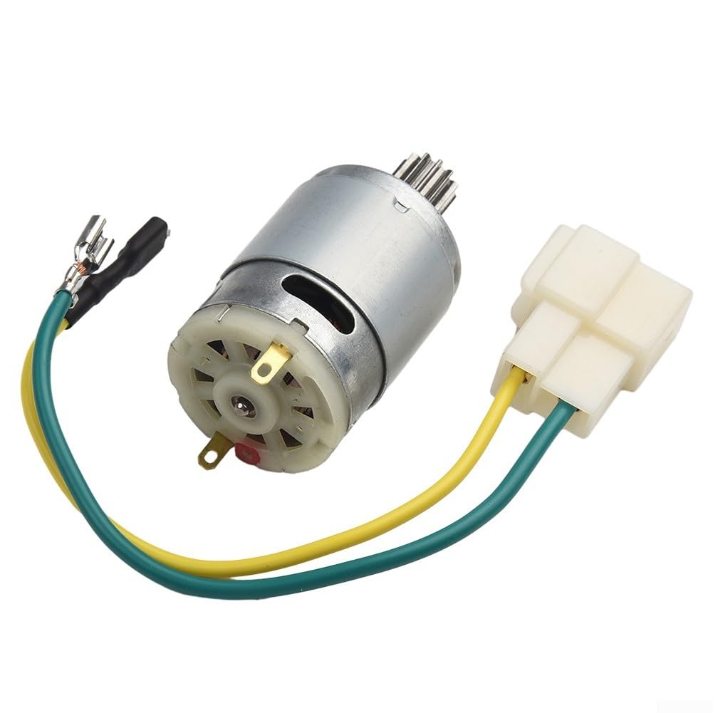 Motori per auto elettriche 550 RS390 RS380 12V 6V DL555 24V 10 denti motoriduttore con opzioni di velocità multiple per veicoli elettrici per bambini (550 12V 23000RPM)