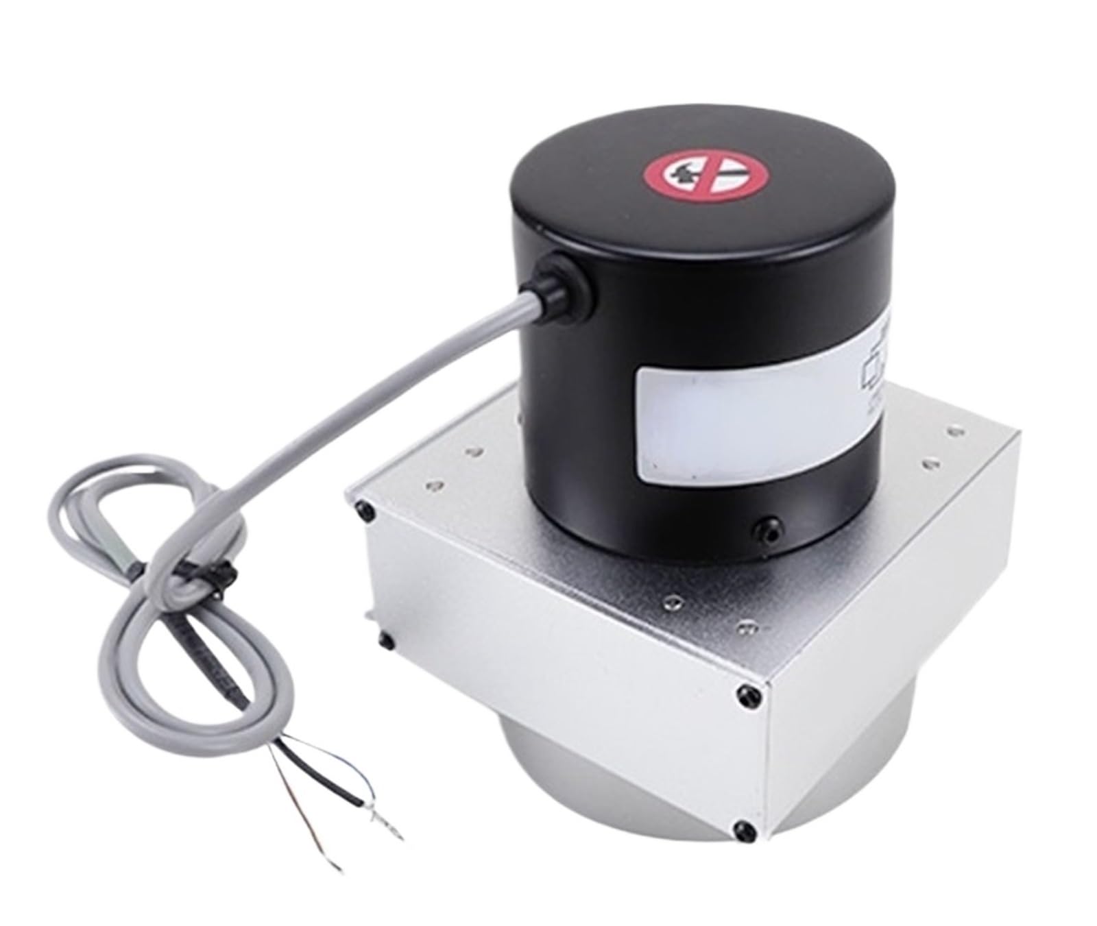 QfUxYYSLD 2500mm Range Pull Cord Potentiometer, Cable Displacement Sensor, Linear Transducer for Position and Motion Measurement WPS-S(0-10V)