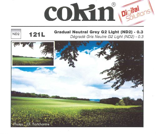 Cokin Filtre A121L dégradé Gris 2 ND 2