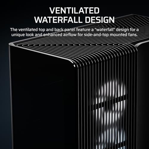 Image of CORSAIR Frame 4500X LX Reverse Fan RGB Link Mid-Tower PC Case - 3X Pre-Installed Fans, Panoramic Glass, InfiniRail Mounting System, Modular Customization, Spacious Interior, GPU Anti-Sag - Black