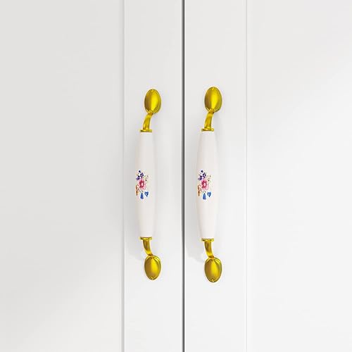 Miniatura 4 de Hitow Armario grande con 3 puertas, armario independiente con compartimento de almacenamiento y barra para colgar, organizador de ropa para