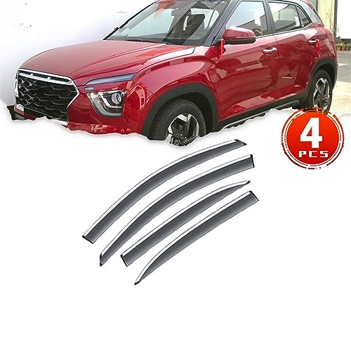 Protection contre la pluie Hyundai Creta visières de fenêtre voiture déflecteurs 2019 - 7