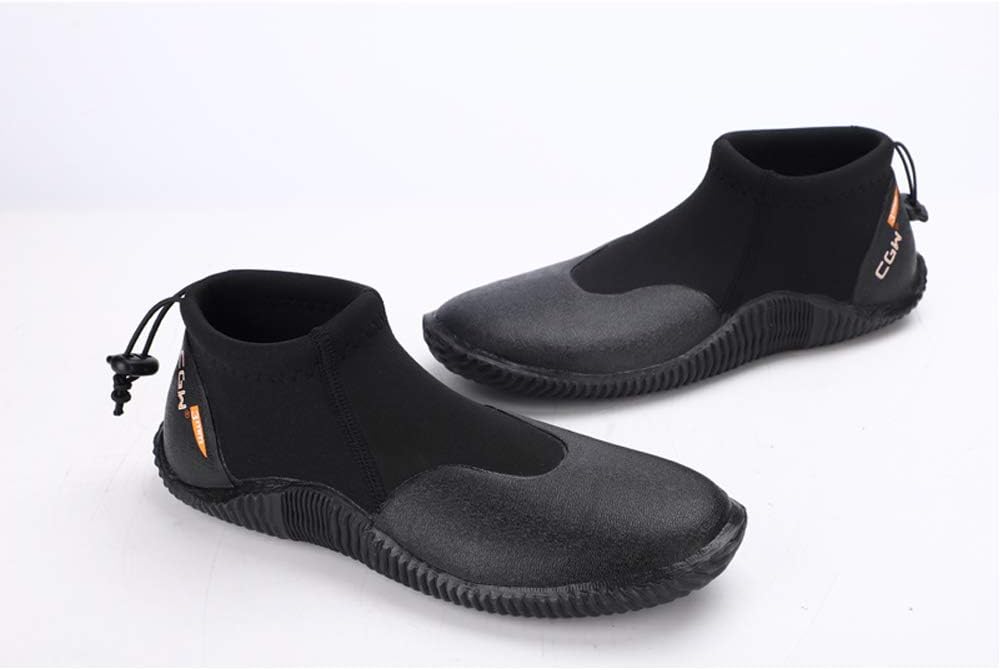 YIKANG Diving Boots with Anti-Slip Rubber Sole for Water Sports Low Top Shoe : Sports & Outdoors