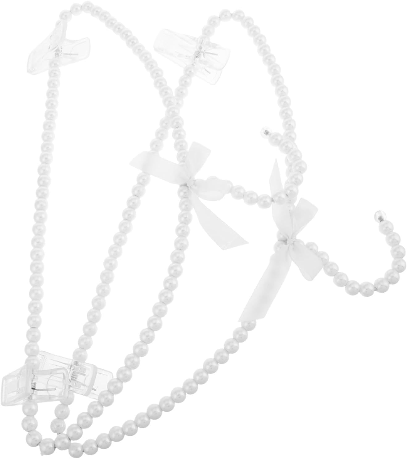 2pcs Curved Non Slip Bridal Hangers for Wedding Dress
