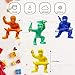 Fun Central 20 Pieces - 1.5 Inches Solid Color Ninja Toys Action Figure - Small Toys for Boys - Assorted Colors