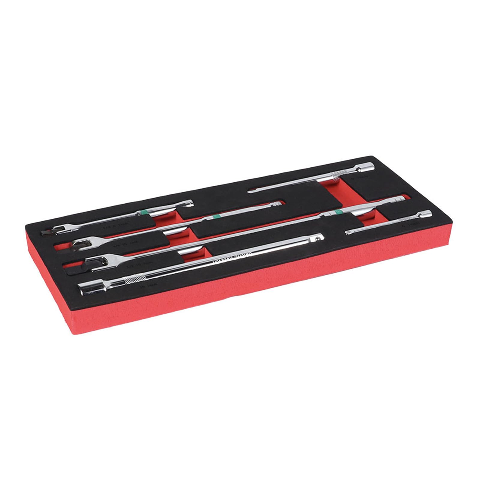 6Pcs Breaker Rod Rotating Square Head Heavy Duty Multifunctional Extended Rod 1 / 4inch 3 / 8inch 1 / 2inch Wrench Socket Breaker Set