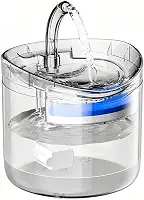 Bebedouro para Gato com Bomba - 2.0L Água Circulante Automática, Silenciosa, Volume Ajustável e Filtrada, Hidratação Saudável para Pets Domésticos (Cartucho de filtro)