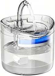 Bebedouro para Gato com Bomba - 2.0L Água Circulante Automática, Silenciosa, Volume Ajustável e Filtrada, Hidratação Saudável para Pets Domésticos (Cartucho de filtro)