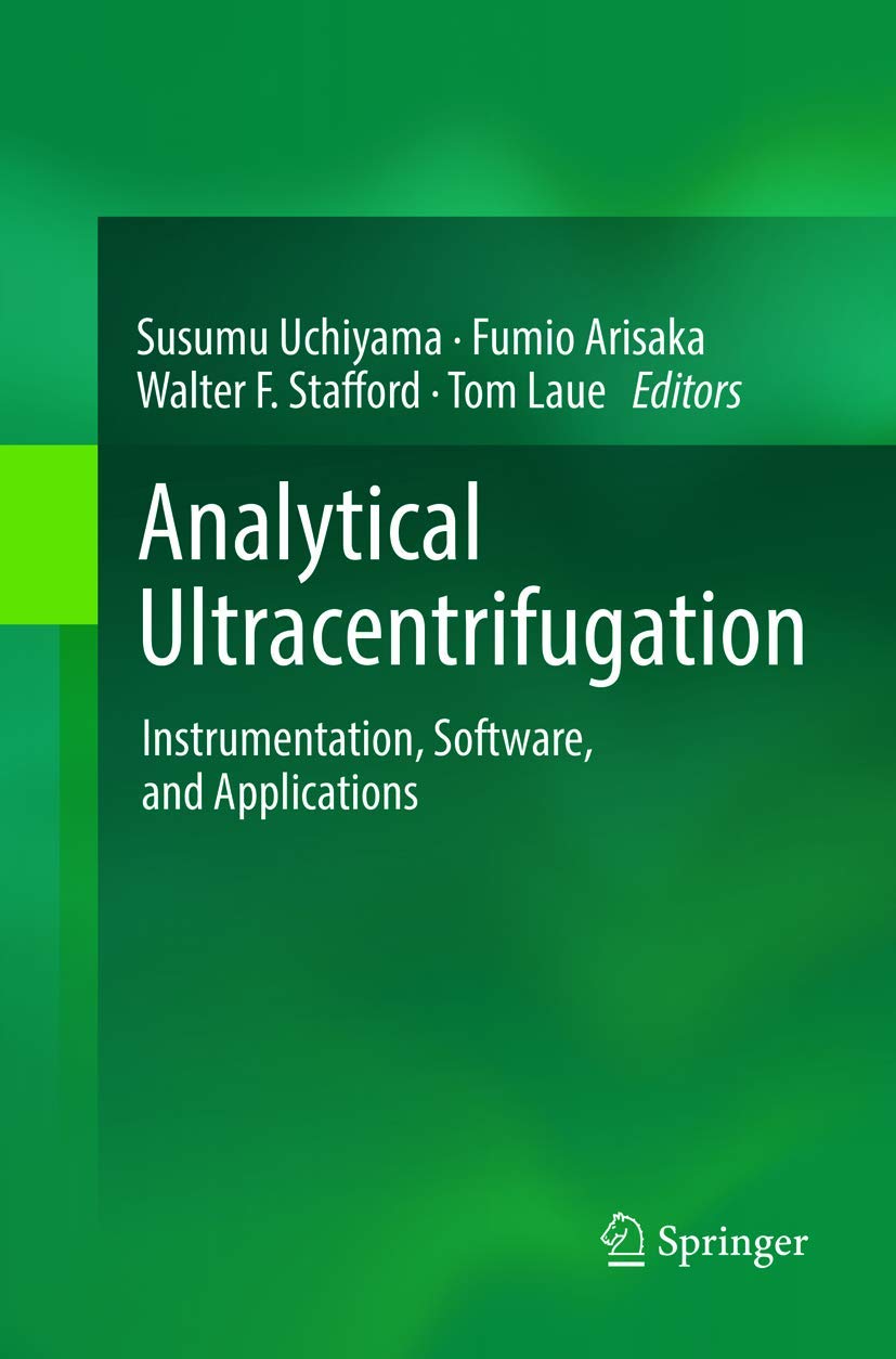 Analytical Ultracentrifugation: Instrumentation, Software, and Applications
