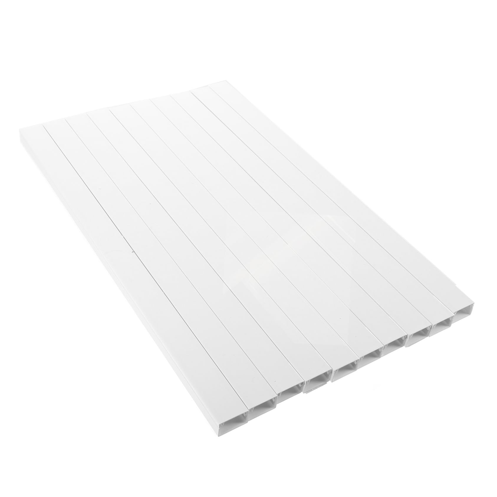 TEHAUX 1set Cord Concealers for Wall Mounted Tv Paintable Cable Hider Kit for Wire Management Easy Install Includes Accessories for Use