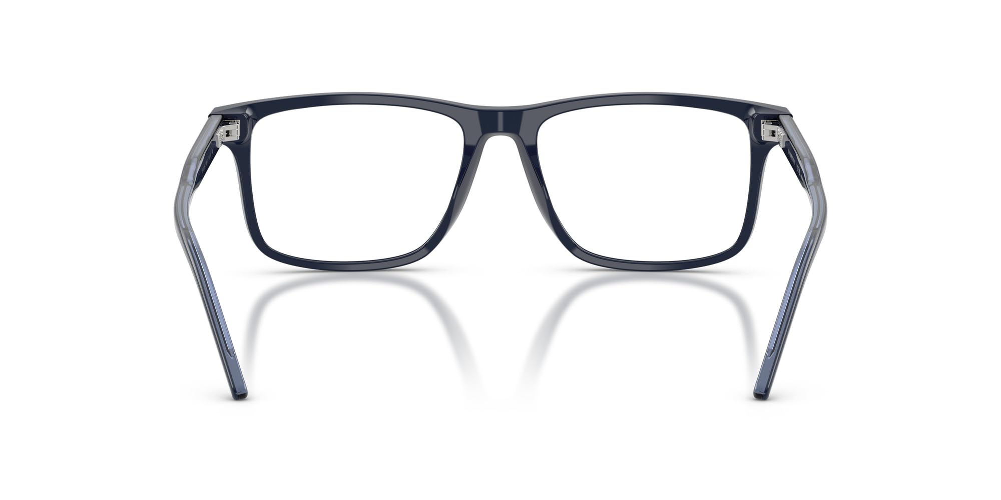 Emporio Armani Męskie kwadratowe oprawki na okulary na receptę Ea3257