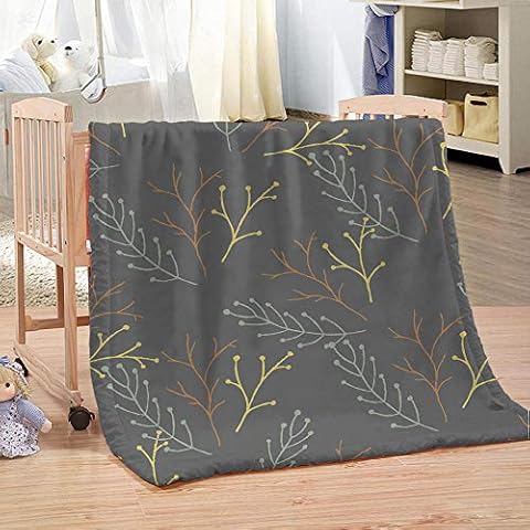 WAFJJ Blanket Adult Baby Tortilla BlanketAbstraction & Branch Sofa Blanket Fleece Soft and Comfortable Throws Blanket for Beds Settees Cover