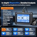 XTOOL D7S Bidirectional Scan Tool: 2026 V2.0 All System OBD2 Scanner with AI Diagnostics, ECU Coding, 39+ Resets, FCA AutoAuth, CAN FD, 3-Year Free Update, Active Tests, Diagnostic Tool with ABS Bleed