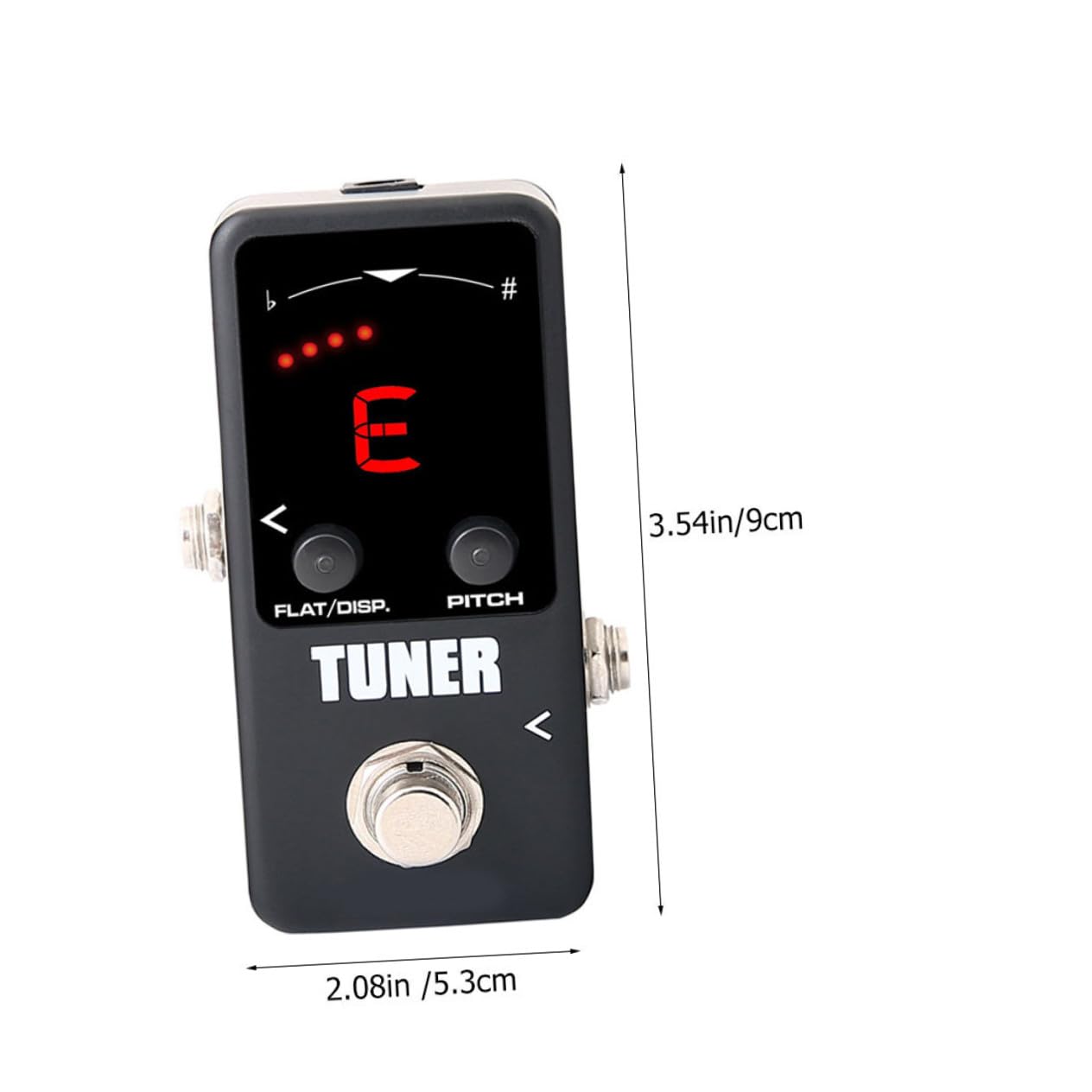 BESPORTBLE Accordeur De Guitare Portable Avec Double Mode Outil De Pour Guitare Violon Et Basse Haute Facile à Transporter