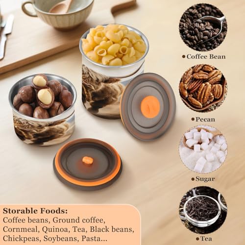 Blueangle Frasco Hermético de Acero Inoxidable para Café 900 ml miniatura 5