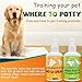 Clawzbey Dog Potty Training Spray Set, No-Go Spray & Here Potty Training Spray, Puppy Essentials, Stops Urination & Marking, Indoor and Outdoor Use (1.7 fl oz, 2 Pack)