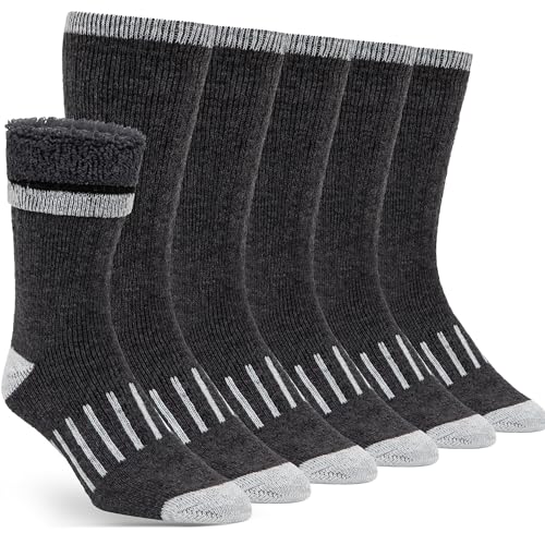 Rezy Warm Merino Wool Socks Mens & Womens - Durable, Thick, and Comfy Merino Thermal Socks