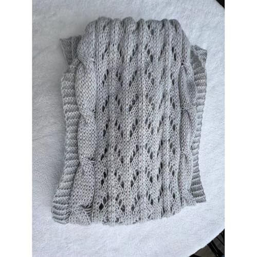 Multifunctional Scarf with Sleeves for Women Soft Knitted Wrap Shawl Autumn Winter Warm Sweater Scarf with Sleeves3