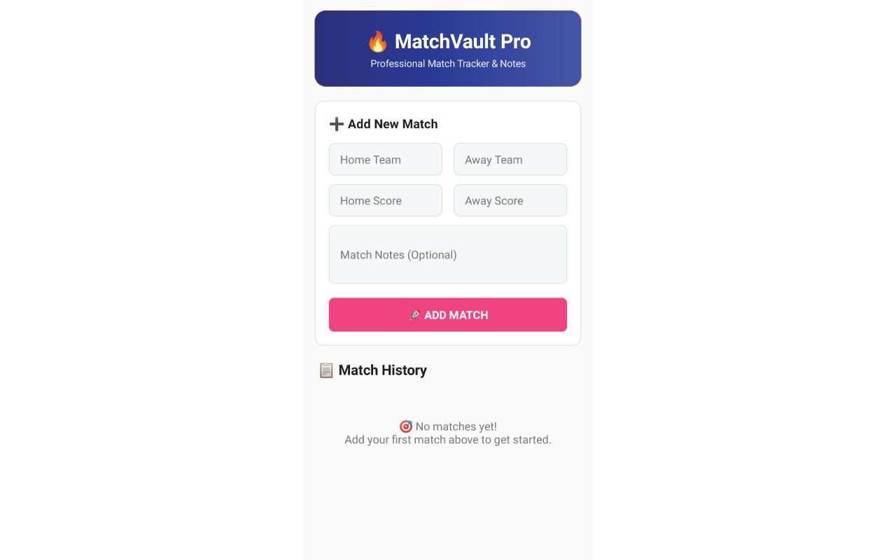 MatchVault Pro - App on Amazon Appstore