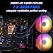 IPASON Gaming Desktop PC Ryzen5 9600X,Geforce RTX5060Ti,MSI B650M,32GB DDR5,1TB NVMe,650W Gold PSU,Wi-Fi,Liquid Cooler,ARGB Fans Windows 11 Prebuilt Gaming Pc New Computer