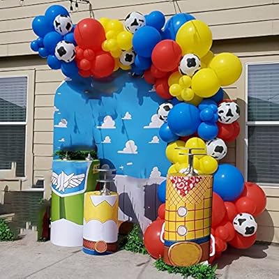 Cow Printed Balloon Garland Arch Kit for Toy Story New Zealand - Main Image