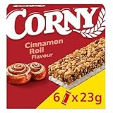 Müsliriegel Corny Classic Cinnamon Roll | Riegel mit Zimtgebäck-Geschmack & wertvollem Getreide...