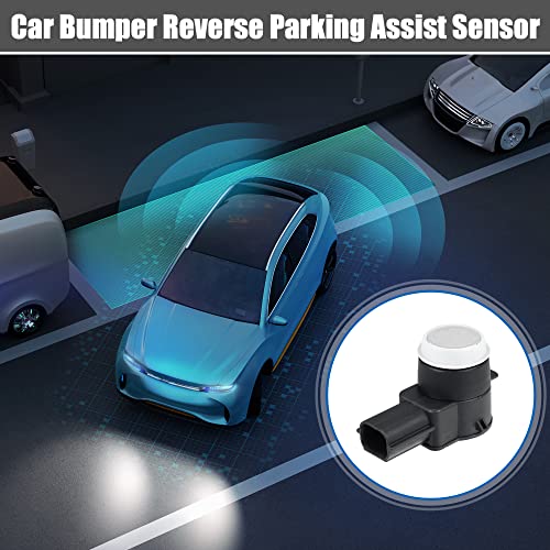 Image of X AUTOHAUX 4pcs Car Bumper PDC Reverse Parking Assist Sensor 25855503 for Dodge for Ram 1500 2009-2010 for Jeep Grand Cherokee 2009-2015