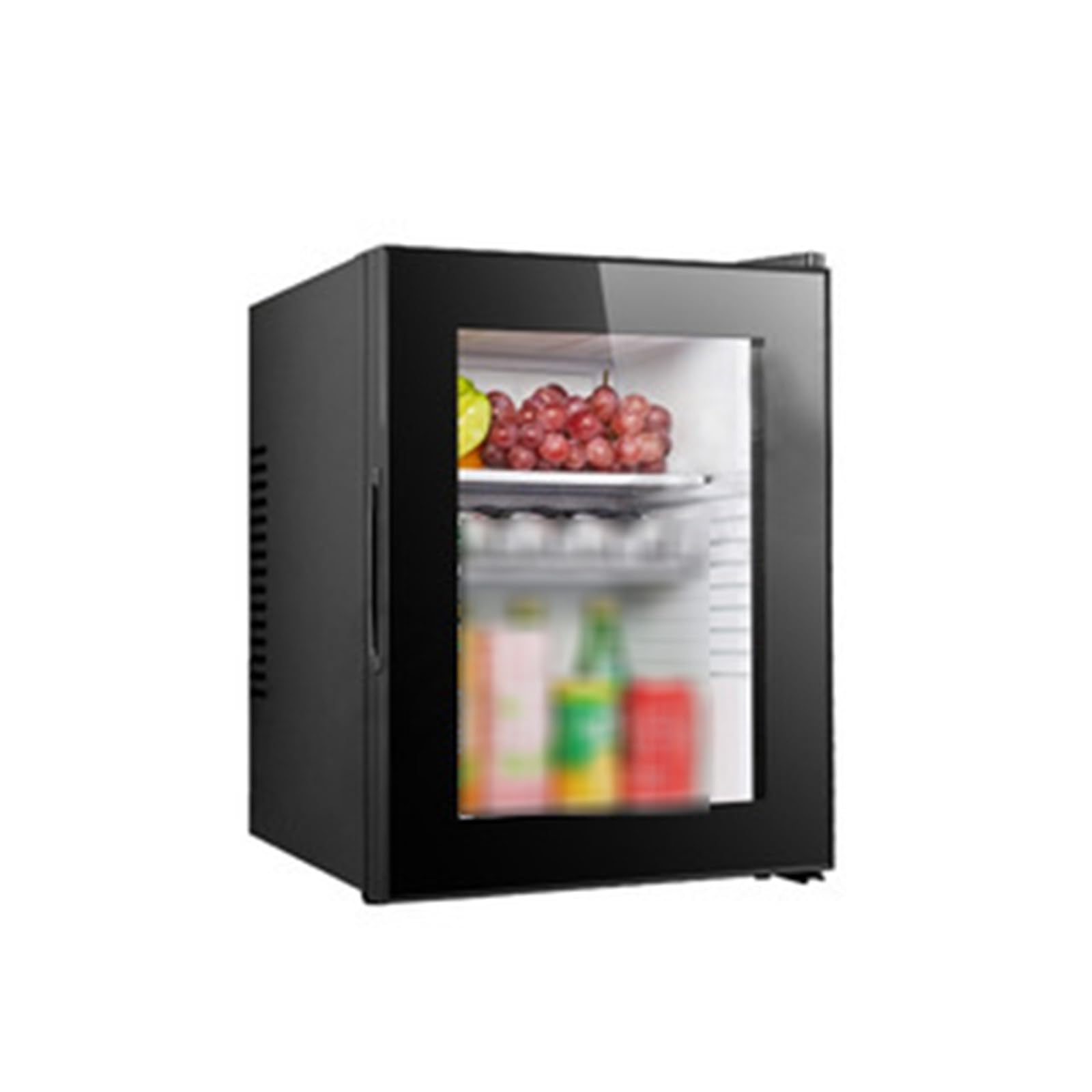 Mini refrigerador congelador, refrigerador pequeño para el hogar de la habitación del hotel, el mini refrigerador comercial es compacto y no ocupa espacio