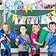 DPKOW Bunte Einschulung Deko Schulkind Wimpelkette Banner, Stoff Einschulung Girlande Schulanfang Deko zum Schulstart Schuleinführung, Schulkind Wimpelketten Partydeko Partydeko für Junge und Mädchen