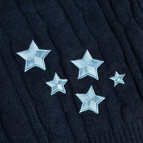 Midnights Cardigan - Cozy Knit Sweater Soft and Stylish Star Cardigan Fan Gift Navy Blue3
