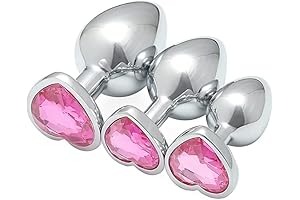Butt Plug Trainer Set – Heart-Shaped Anal Plug