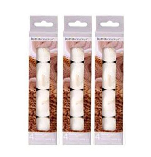 Pack of (12) LUMINESSENCE Fresh Linen Votive Candles
