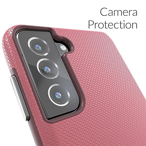 Image of Crave for Galaxy S21 Plus Case, Shockproof Protection Dual Layer Case for Samsung Galaxy S21 Plus, S21+ 5G (6.7 inch) - Berry