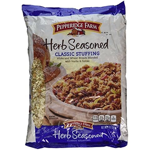 Pepperidge Farm,Herb Seasoned Stuffing, Bag (Pack of 2) 14oz Cover