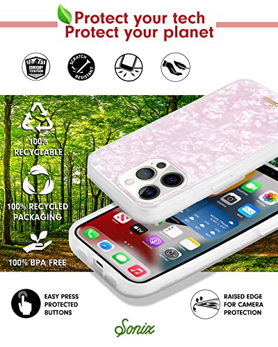 Image of Sonix Phone Case for iPhone 13 Pro Max / 12 Pro Max | 10ft Drop Tested | Pink Tortoiseshell Print | Pink Pearl Tort