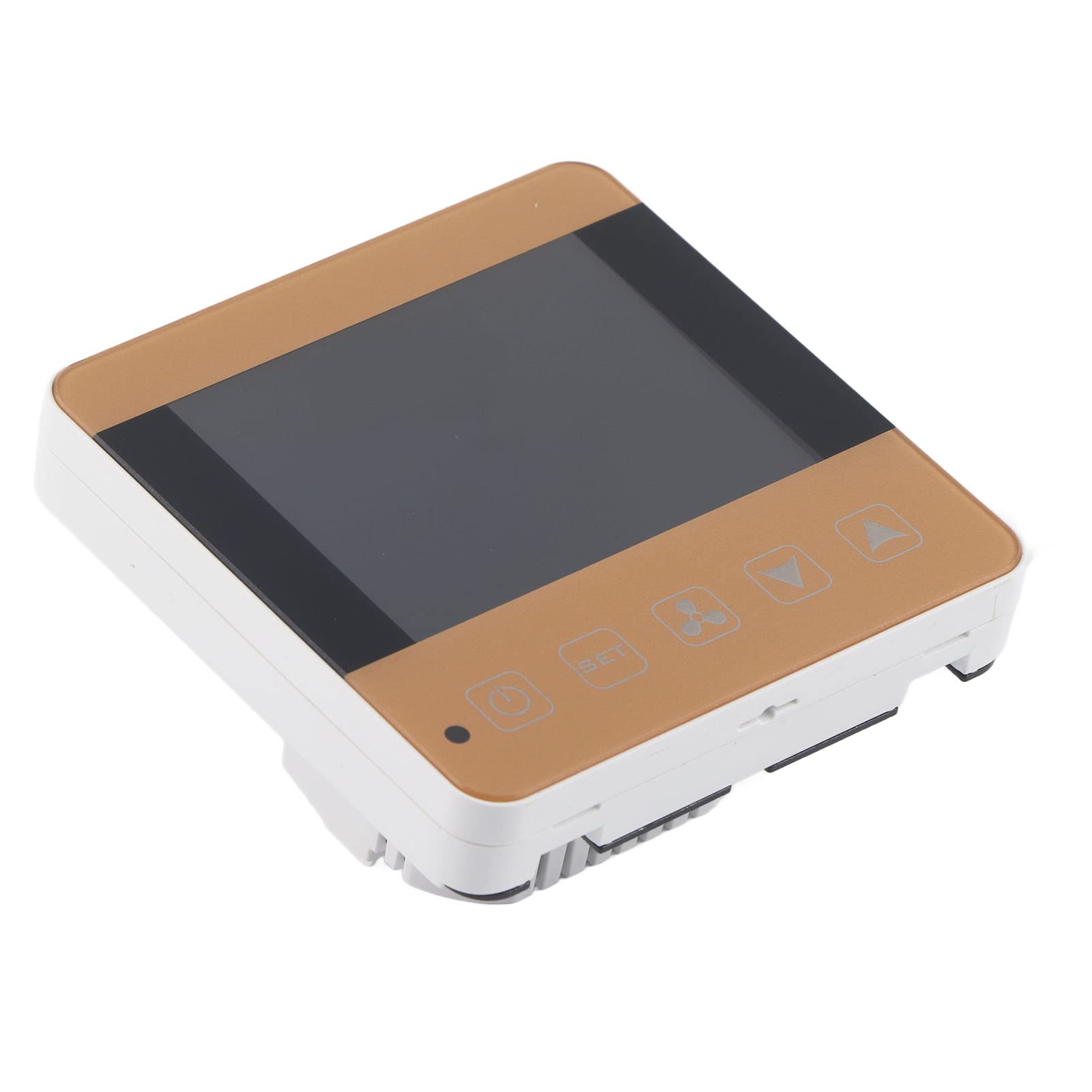 Thermostat de Ventilo-convecteur AC200-240V Thermostat de Climatiseur Central Numérique Intelligent Thermostat Ventilo-convecteur Affichage LCD (Ordinaire)