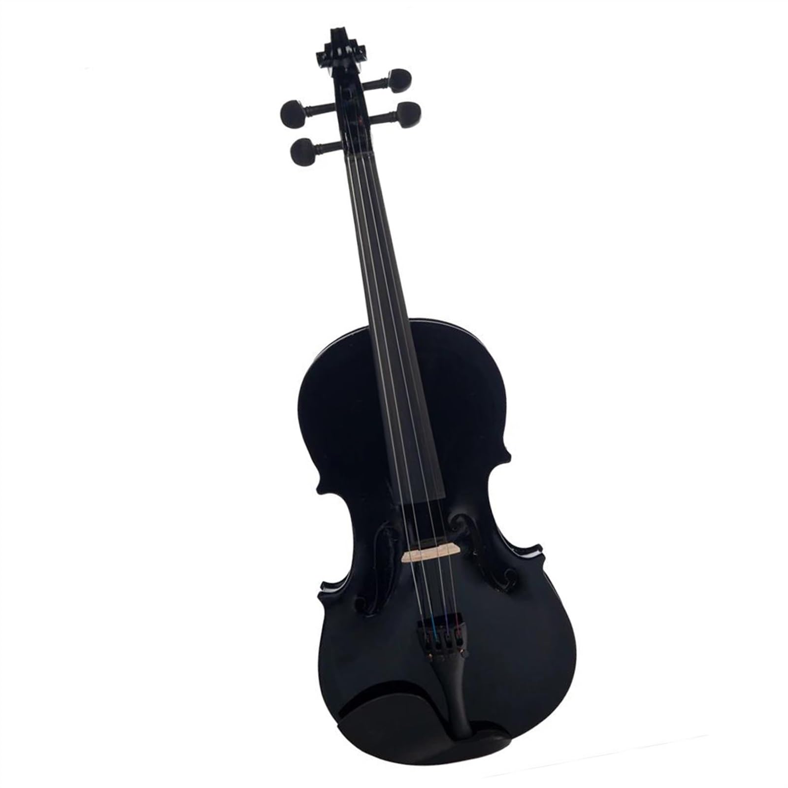 Violine 1/4 Größe Schwarzer Ahorn Holz Akustische Violine Geigengurte Brasilholz Bogen Violine Set