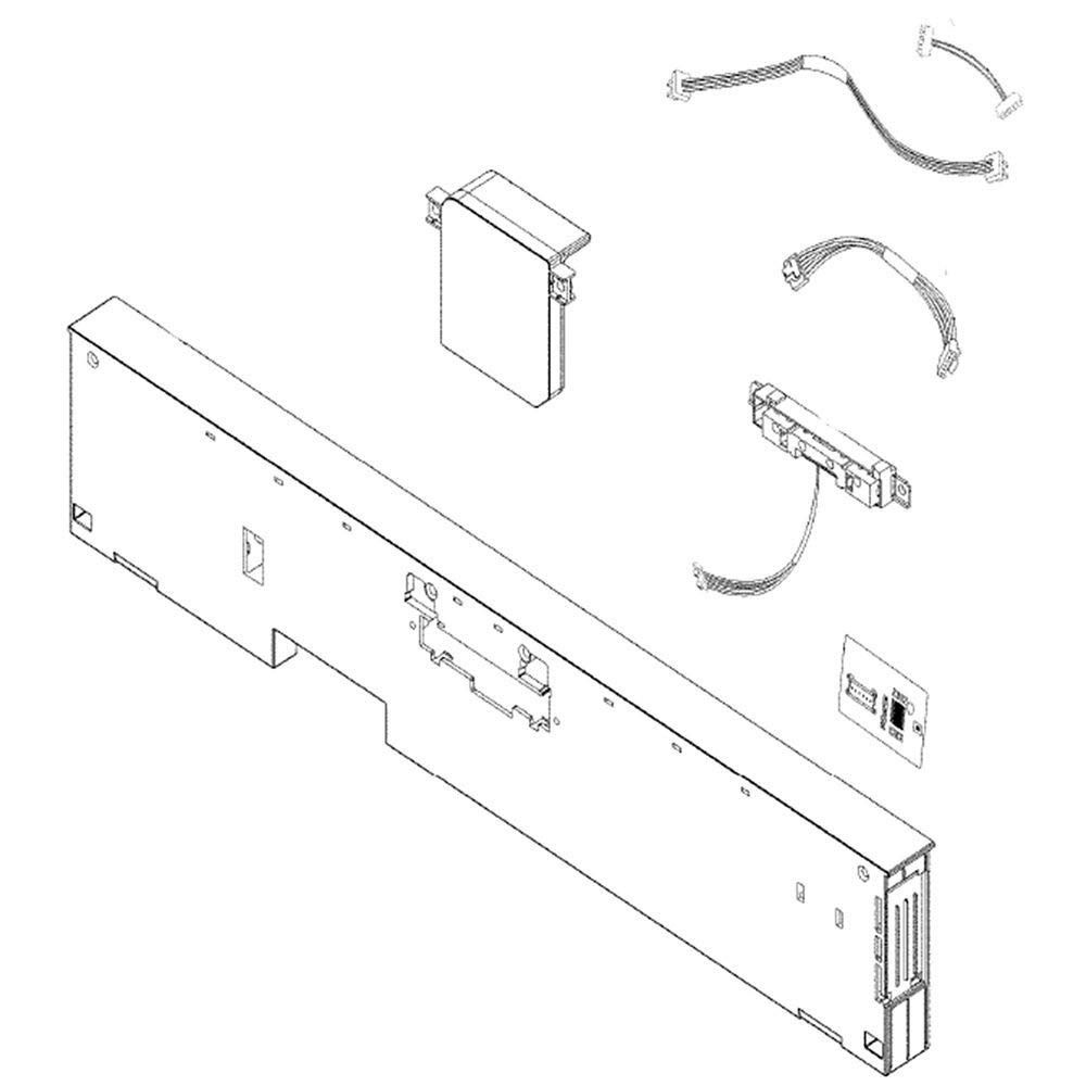 LG AGL75675204 LG-AGL75675204 Panel Assembly,Control