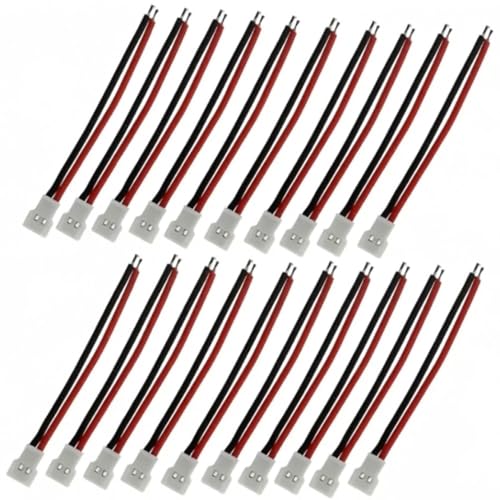 Câble 51005 mâle pour batterie Lipo 1S de drone RC indoor pas 2.0mm mini connecteur